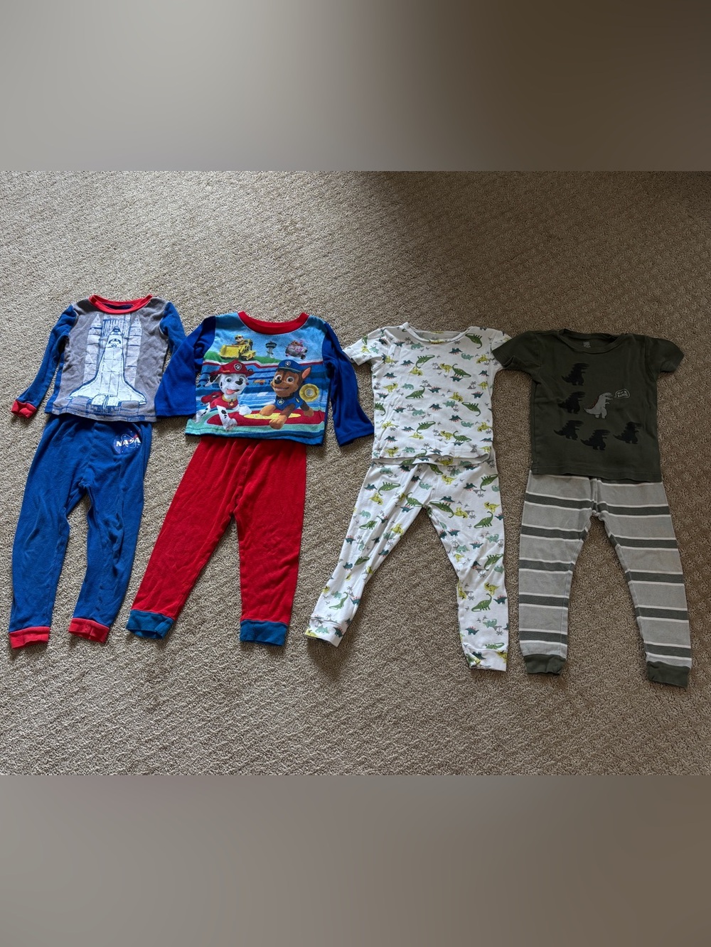 3T Boys Pajamas Bundle